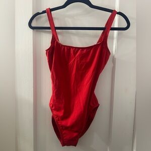 Anne Cole Kids Red One-Piece Swimsuit